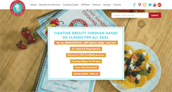 Desktop Screenshot of healthyhandscooking.com